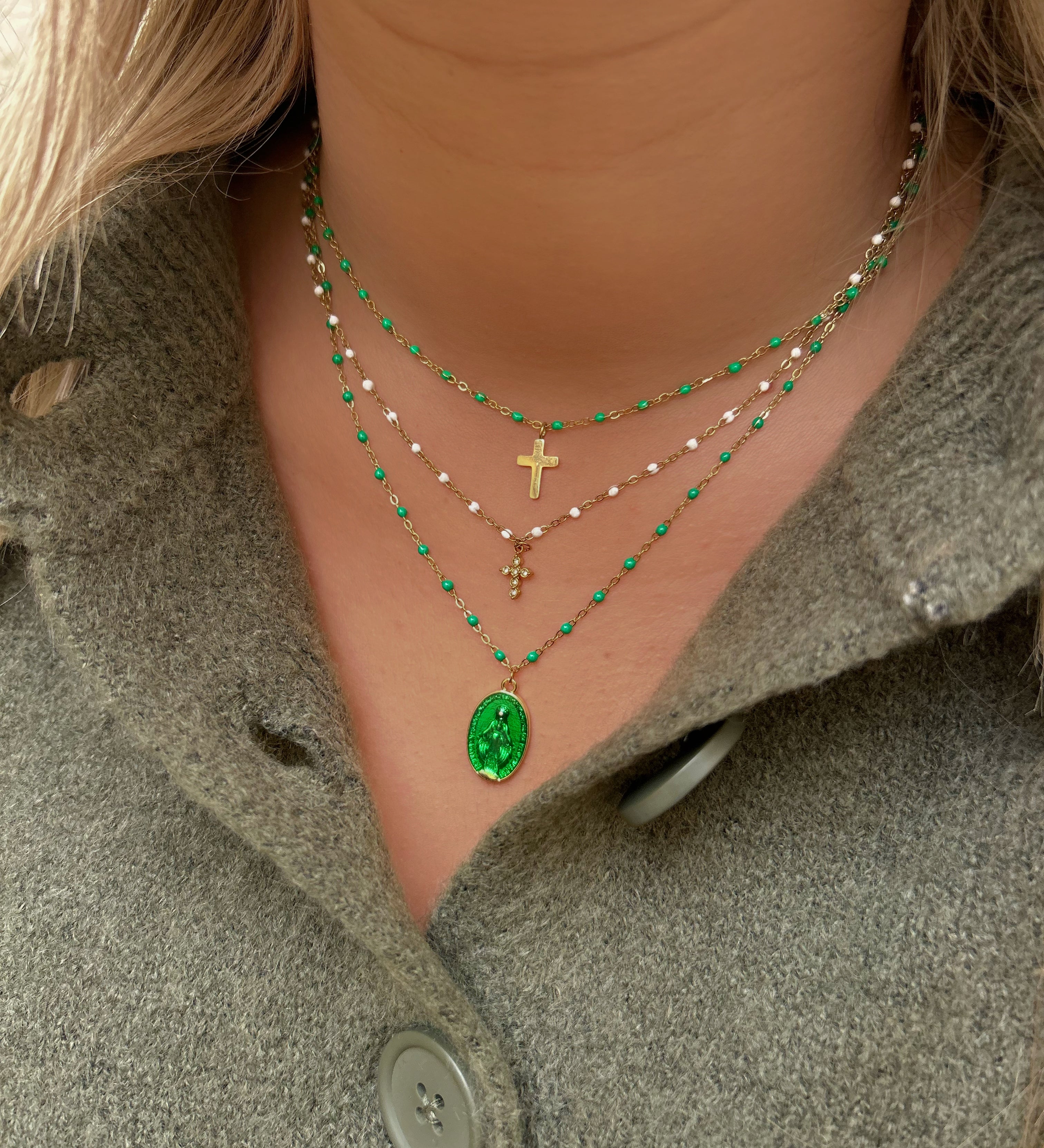 COLLIER SAINTE
