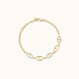 BRACELET MAILLE MARINE