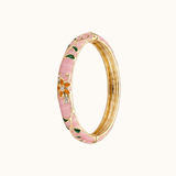 BRACELET JONC PEACH GREEN