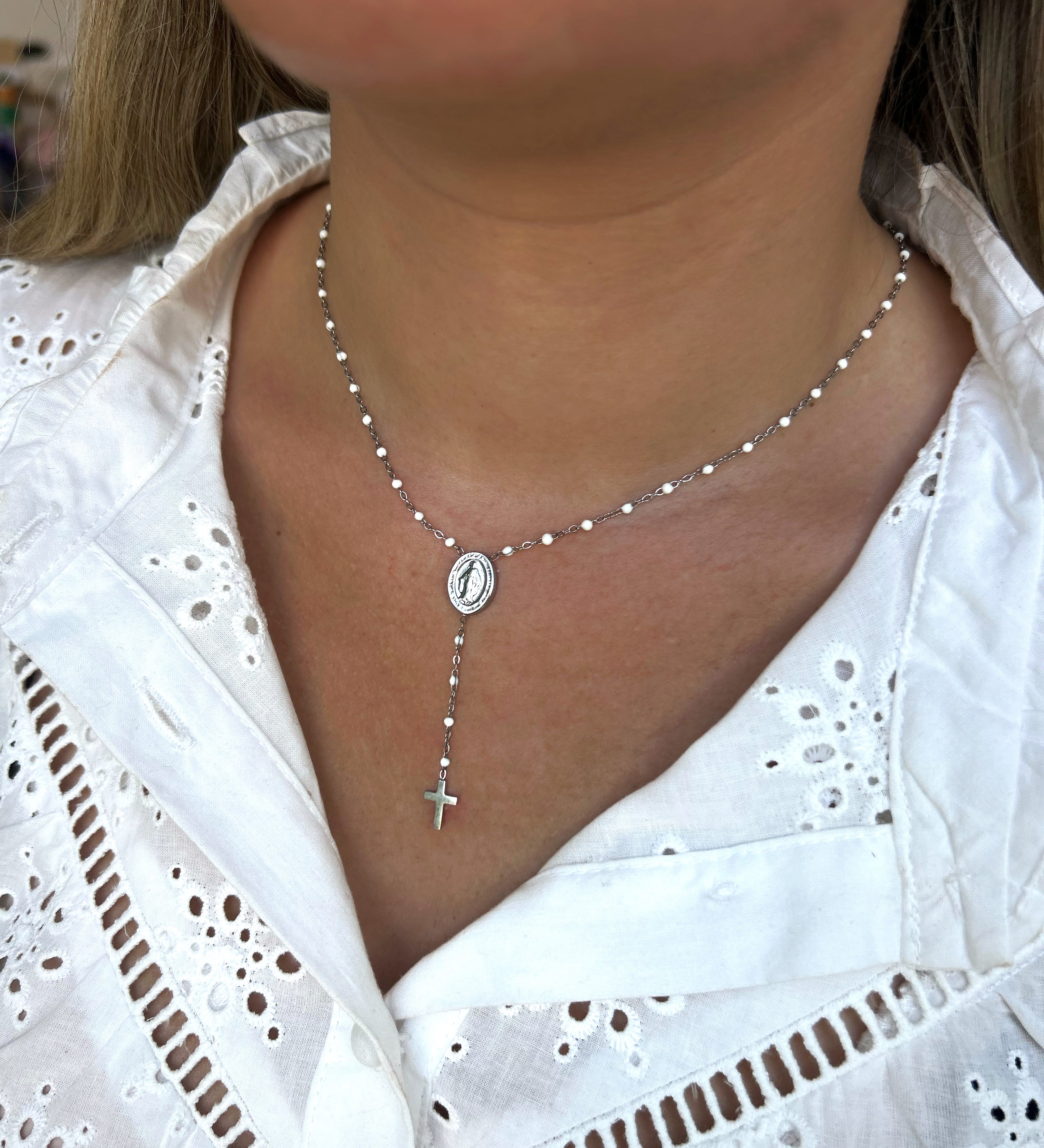 COLLAR DE PLATA LEA