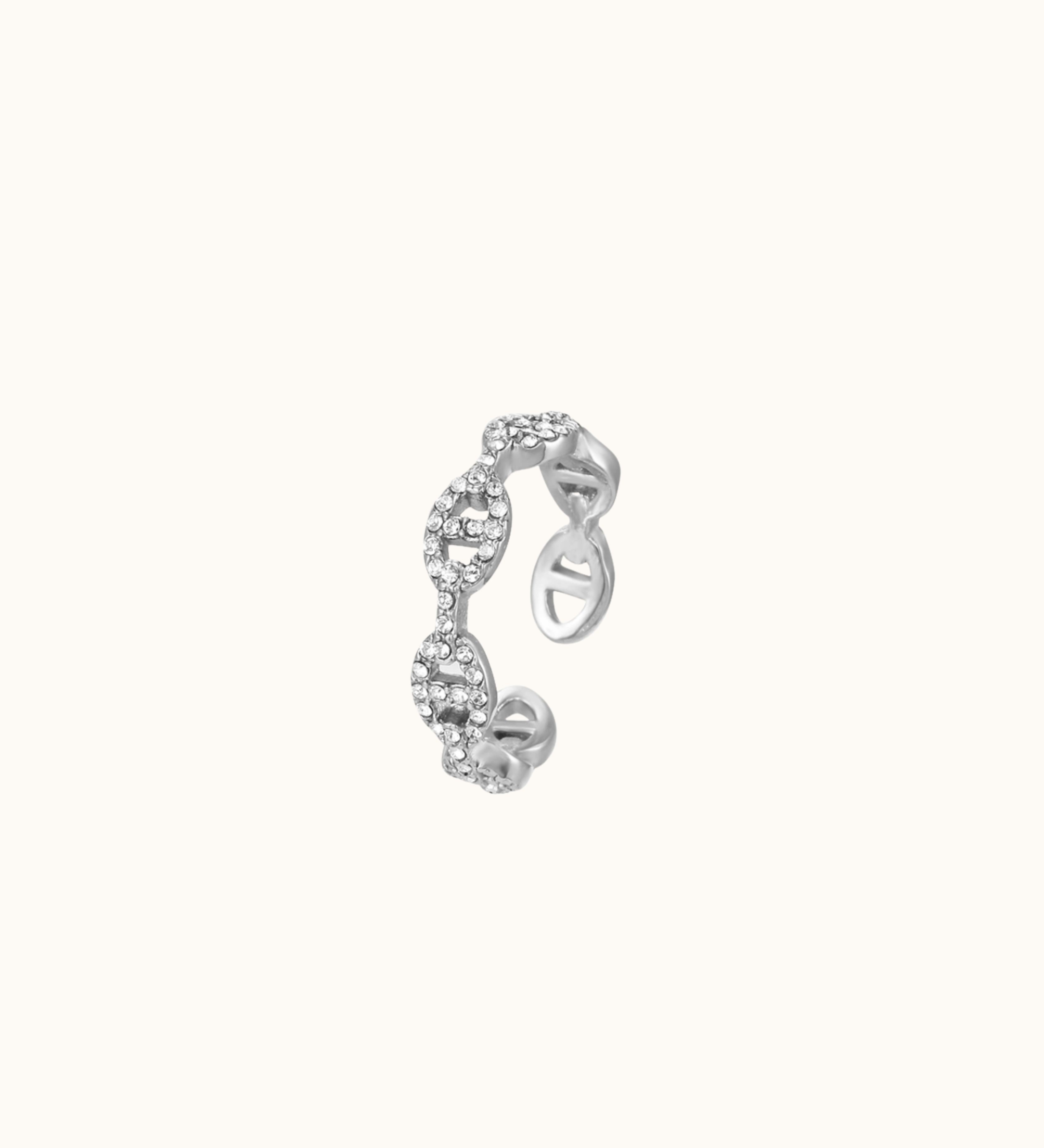 BAGUE MAILLE MARINE