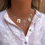 COLLIER CHARM SAINTE