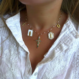 COLLIER CHARMS AMBRE