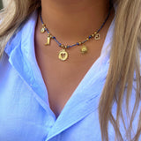 COLLAR DE DIJES MAYA