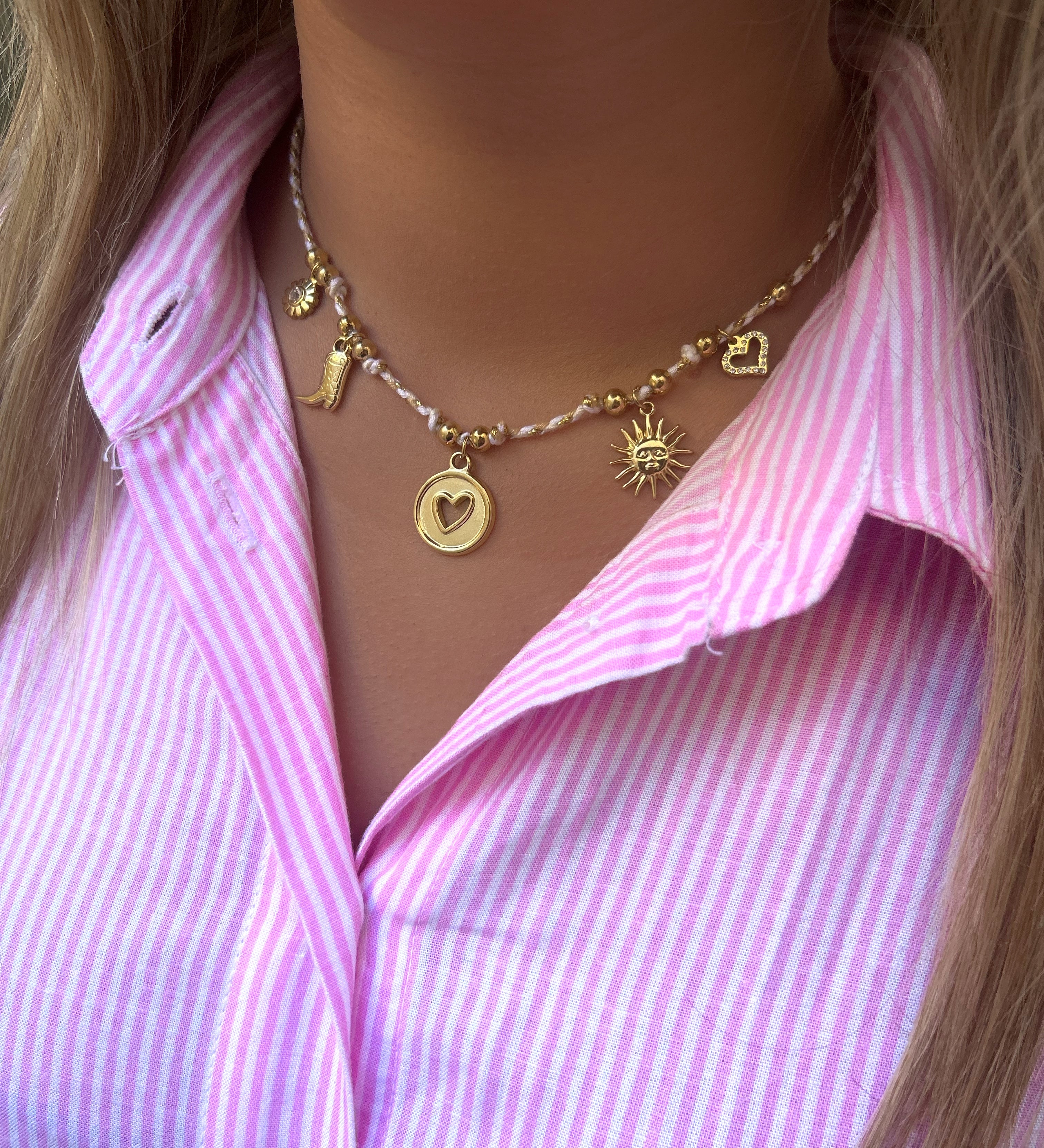 COLLIER CHARMS MAYA
